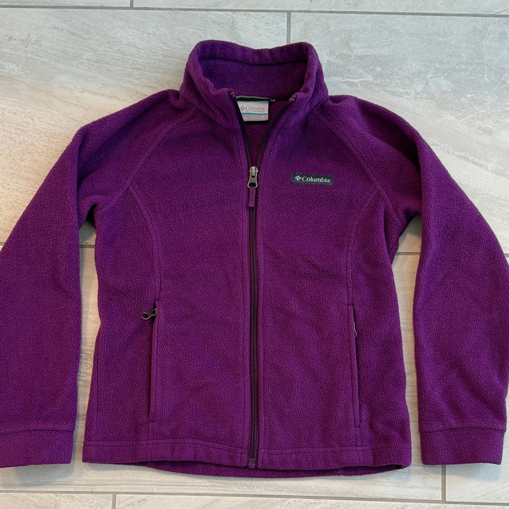 Columbia Rich Purple Fleece Jacket